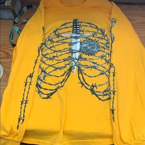 Zumiez Post Malone Yellow Posty Co. Long Sleeve